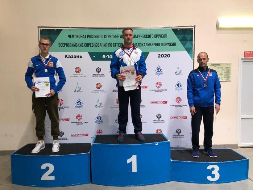 Подмосковные спортсмены стали призёрами чемпионата России по пулевой стрельбе