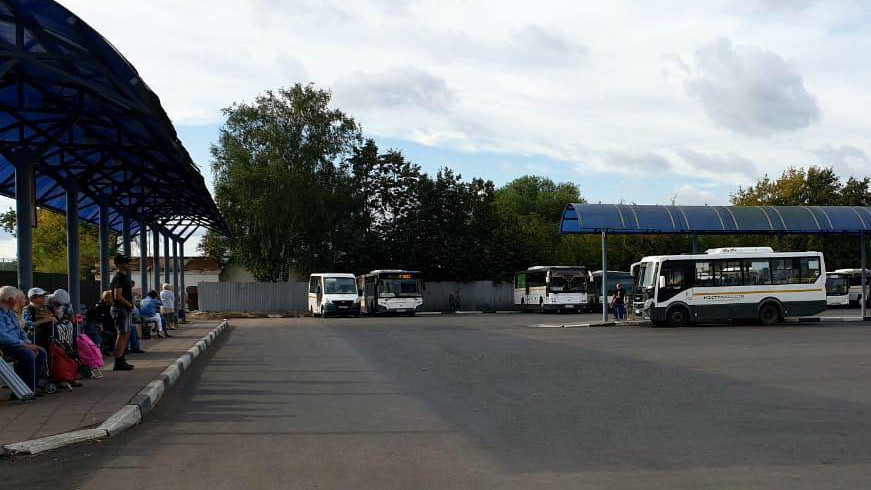 Площадь автовокзала благоустроили в Солнечногорске