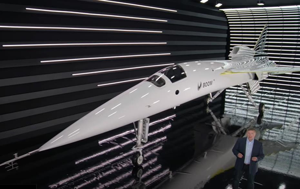 В США представили прототип сверхзвукового лайнера