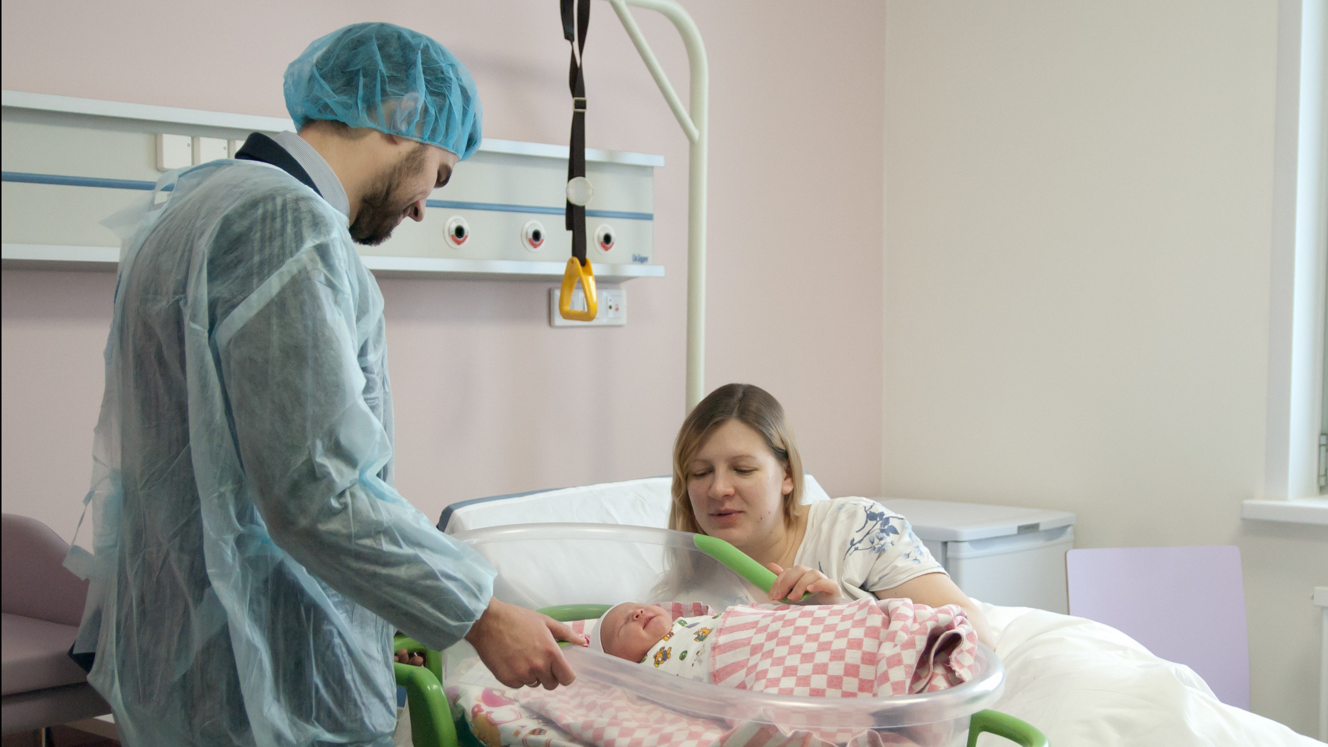 Рождение первого ребенка в перинатальном центре в Сергиевом Посаде