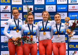Сборная России по велоспорту на треке завоевала 13 медалей на Чемпионате Европы 