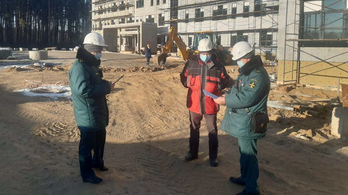 Главгосстройнадзор проверил ход строительства школы в Орехово-Зуевском округе