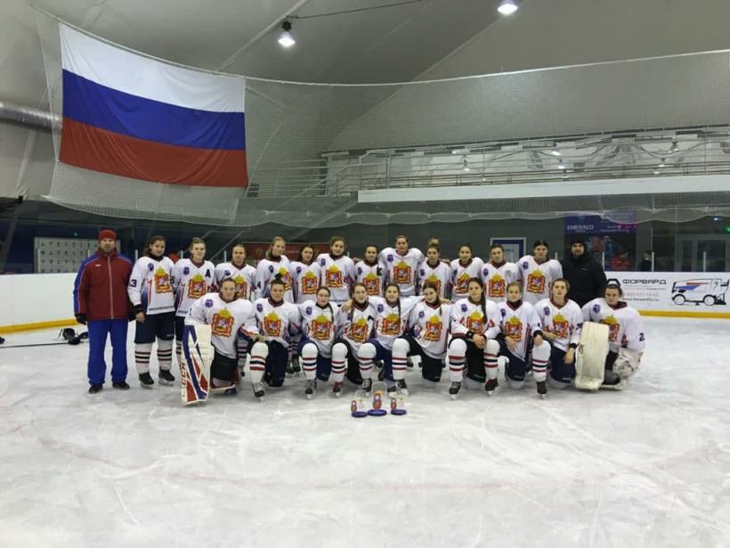 Хоккеистки из Московской области победили на втором этапе первенства России