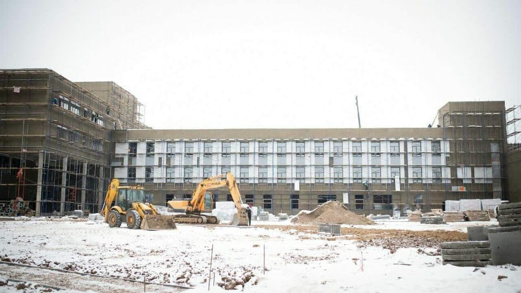 Строительство школы в Солнечногорске