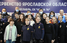 Олег Матыцин посетил соревнования по кёрлингу в спорткомплексе «Арена 76» в Ярославле