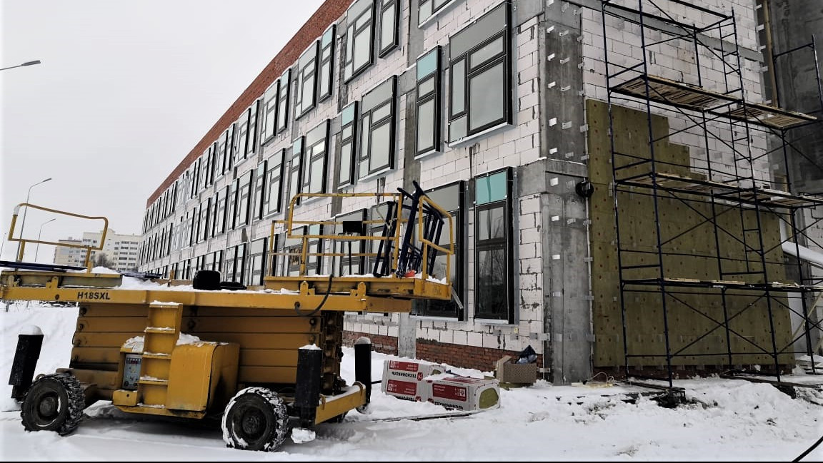Строительство начальной школы в Луховицах завершится в 2021 году