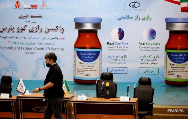 Иран представил собственную COVID-вакцину