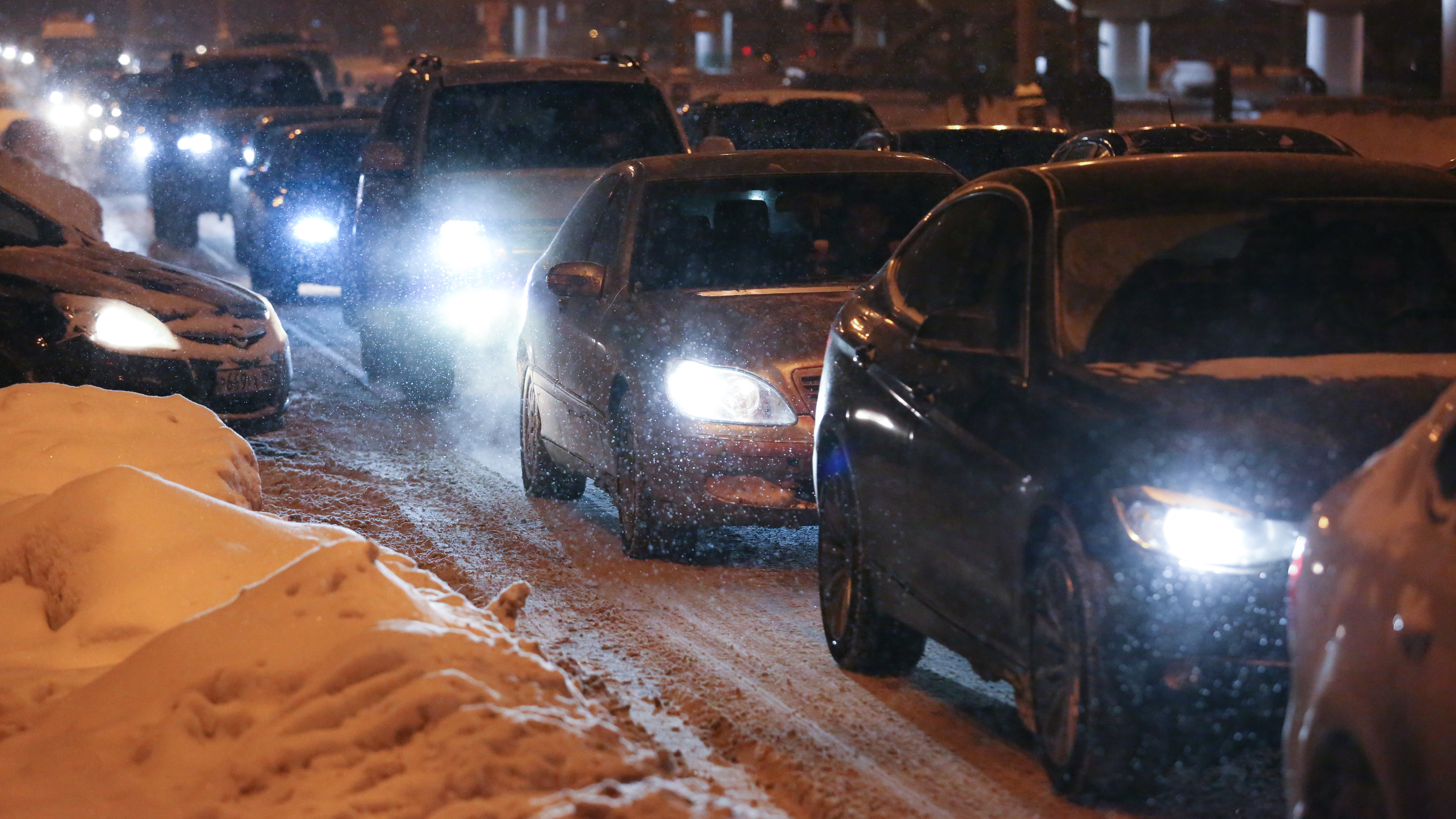 Автомобильное движение в Москве