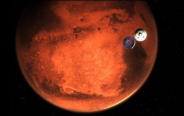 На Марсе сняли гигантские смерчи