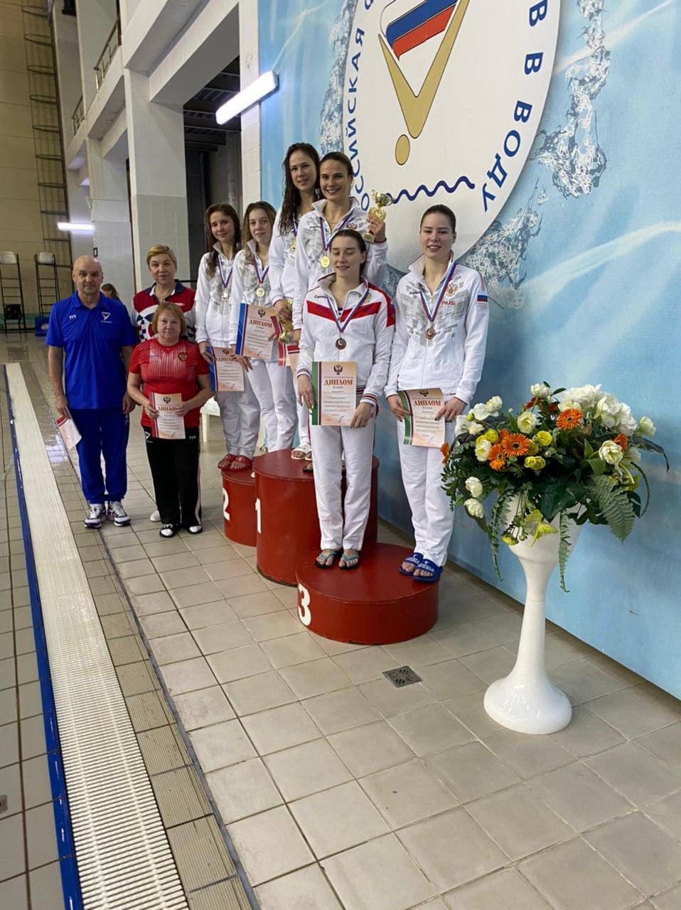 Прыгуны в воду из Подмосковья завоевали 10 медалей на Кубке России