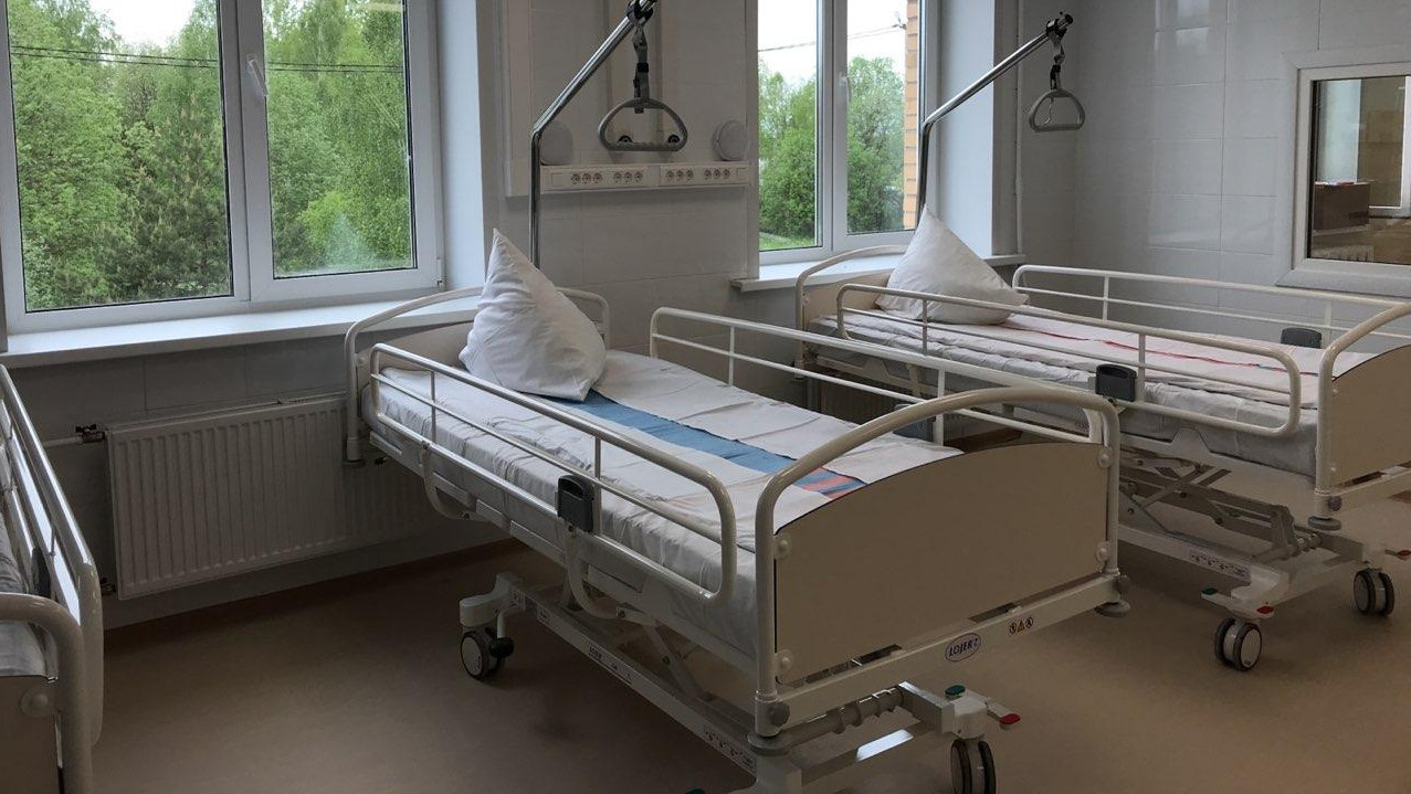 Больница для пациентов с коронавирусом в Никольском