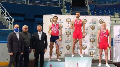 Батутист из Подмосковья стал лучшим на чемпионате России