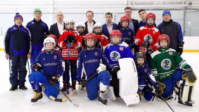 Отделение спортподготовки по хоккею откроется на новой ледовой арене в Люберцах