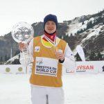 Подмосковный спортсмен Максим Буров победил в общем зачете Кубка мира по фристайлу