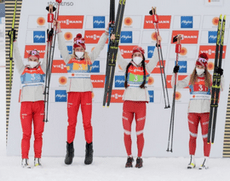 Российские лыжницы – серебряные призёры Чемпионата мира в эстафете