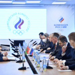 Руководство НОК Беларуси побывало с рабочим визитом в Москве