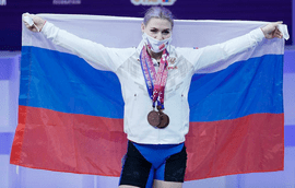 Анастасия Анзорова – бронзовый призёр Чемпионата Европы по тяжёлой атлетике в Москве