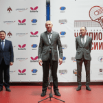 Олег Матыцин и Игорь Левитин открыли Чемпионат России по настольному теннису