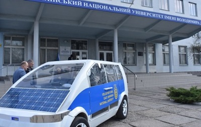 Украинские ученые создали электромобиль
