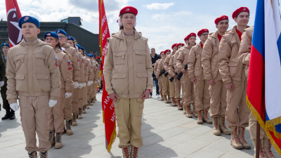 Более 1,2 тыс. ребят из Московской области вступили в ряды «Юнармии»