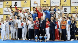 Российские самбисты выиграли 16 медалей, в том числе 10 золотых, на Чемпионате Европы 