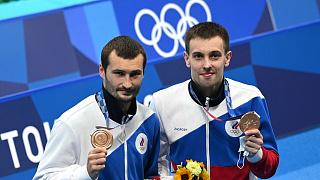 Игры XXXII Олимпиады в Токио: Александр Бондарь и Виктор Минибаев выиграли «бронзу» в синхронных прыжках в воду с вышки