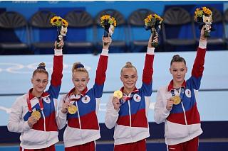 Игры XXXII Олимпиады в Токио: Российские гимнастки выиграли первое «золото» в истории страны в командном многоборье