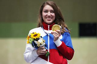 Игры XXXII Олимпиады в Токио: Виталина Бацарашкина выиграла первое в истории России «золото» в стрельбе из пистолета с 25 метров