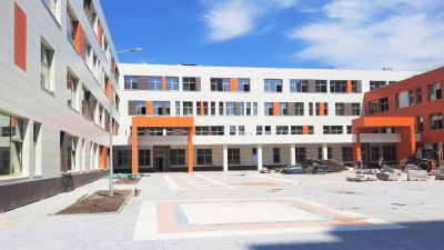 Новая школа на 1,1 тыс мест примет учеников 1 сентября в Люберцах