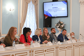 Олег Матыцин обсудил с представителями общественных организаций мероприятия в поддержку российских олимпийцев