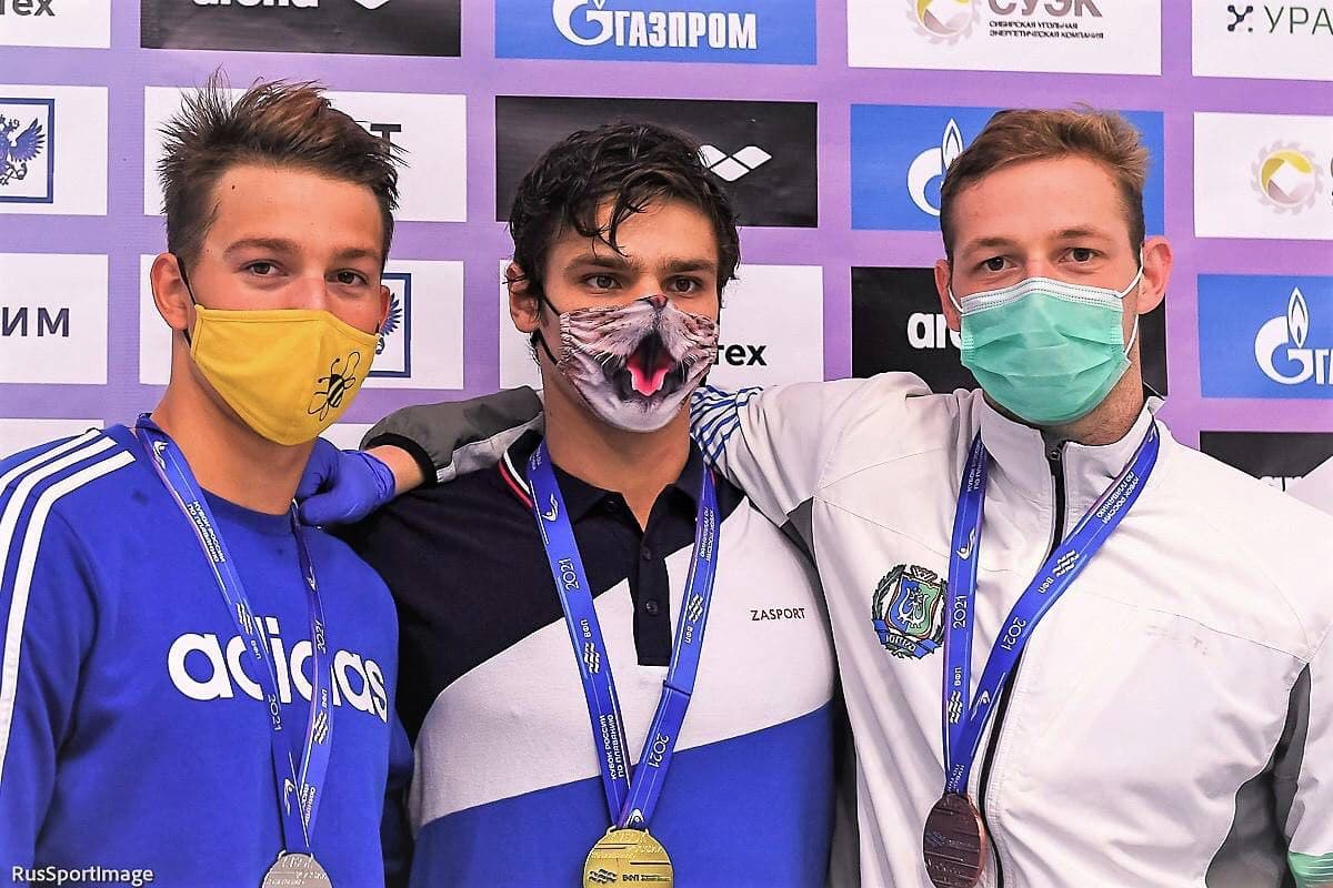 Пловцы из Подмосковья завоевали три золота и две бронзы на Кубке России