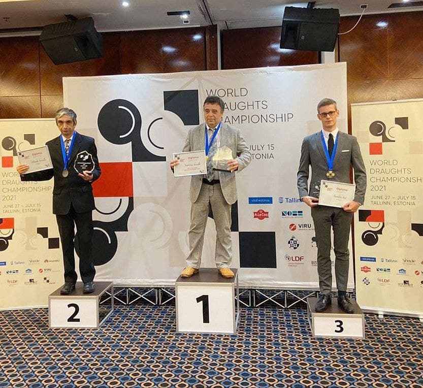 Представитель Подмосковья стал чемпионом мира по шашкам