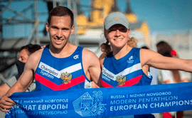 Россияне завоевали четыре медали на Чемпионате Европы по современному пятиборью в Нижнем Новгороде