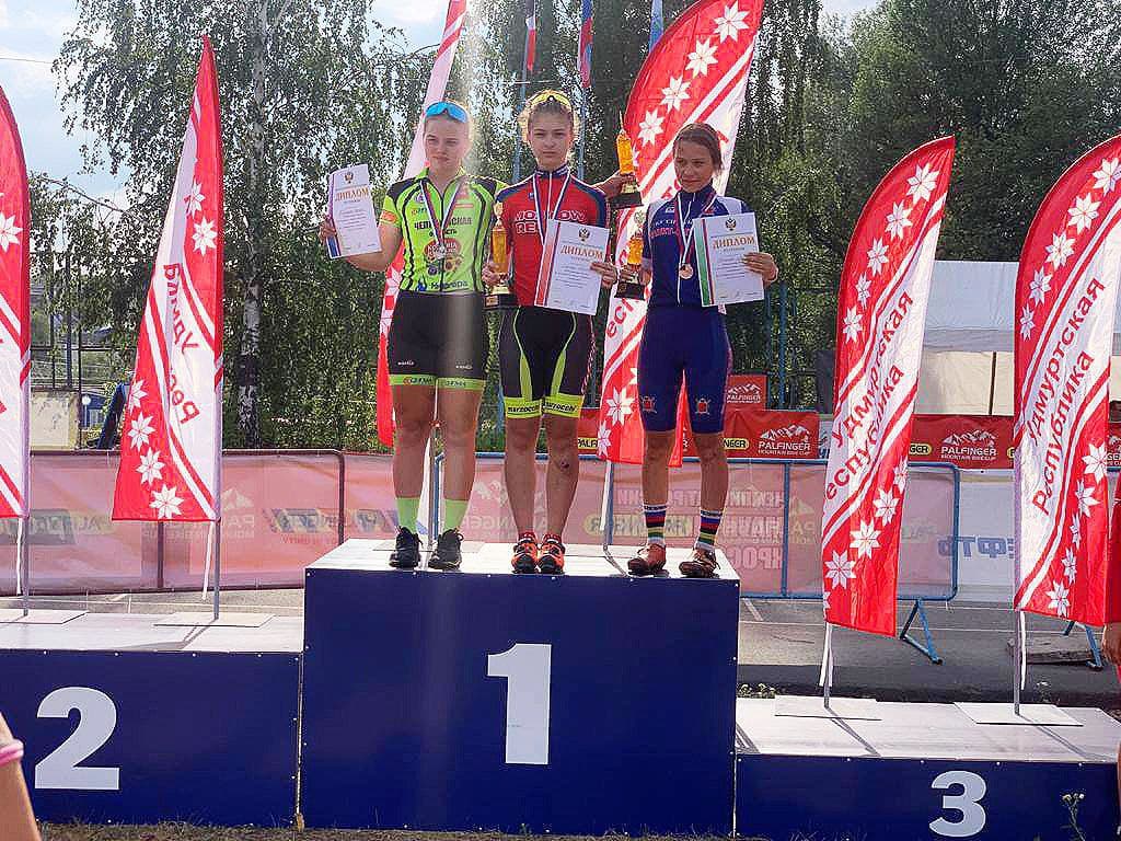 Велоспортсменки из Подмосковья завоевали две медали на первенстве России