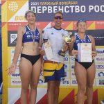 Подмосковные спортсменки стали серебряными призёрами первенства России по пляжному волейболу