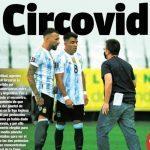 Матч Бразилия – Аргентина сорван из-за нарушения карантинных норм