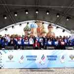 На Красной площади состоялась церемония чествования российских паралимпийцев