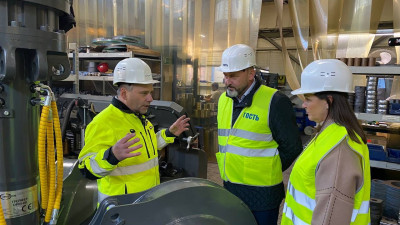 Министр ЖКХ Подмосковья посетил крупнейшее предприятие по переработке вторичного сырья