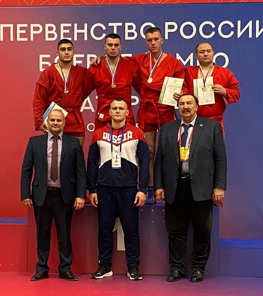 Представители Московской области завоевали 5 медалей на первенстве России по боевому самбо