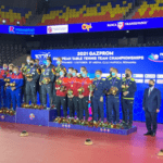Сборная России впервые выиграла серебряные медали командного Чемпионата Европы по настольному теннису