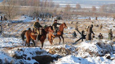 Историческая реконструкция битвы под Москвой