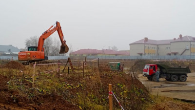 Разработка котлована социально-реабилитационного центра началась в Сергиевом Посаде