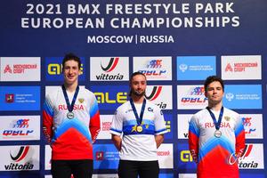 Россияне Ирек Ризаев и Константин Андреев стали первыми в истории страны призёрами Чемпионата Европы по BMX-фристайлу