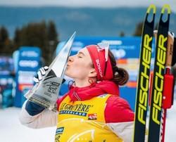 Наталья Непряева - первая российская победительница многодневной лыжной гонки «Тур де ски» 