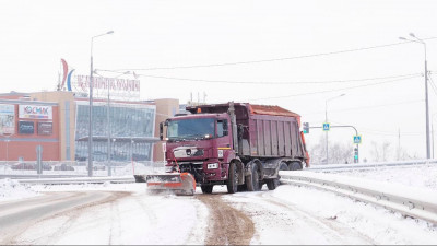 Порядка 29 тыс. км дорог очистили и обработали в Подмосковье за сутки
