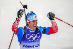 XXIV Олимпийские зимние игры в Пекине: биатлонист Эдуард Латыпов - бронзовый призёр в гонке преследования на 12,5 км