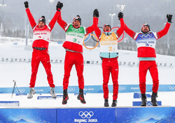 XXIV Олимпийские зимние игры в Пекине: российские лыжники победили в эстафете 4х10 км