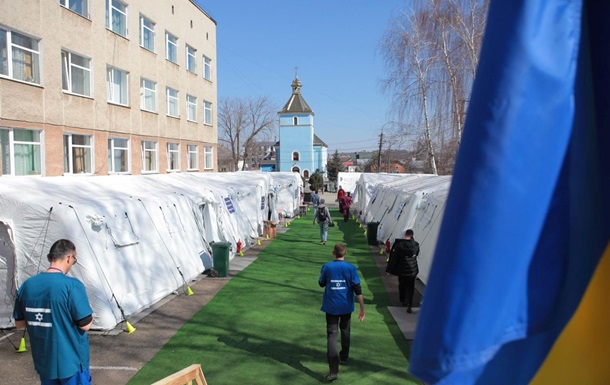 На польско-украинской границе открыли полевой госпиталь