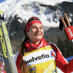 Наталья Непряева досрочно выиграла Кубок мира по лыжным гонкам