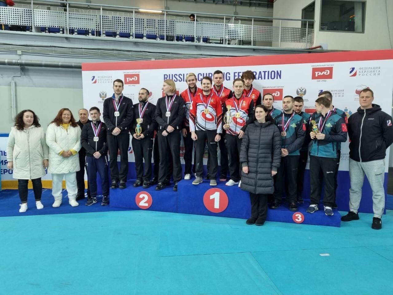 Сборная Московской области стала чемпионом России по кёрлингу